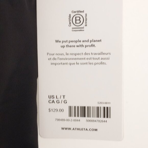 Athleta Black Deep Sea One Piece Swimsuit - Picture 6 of 8